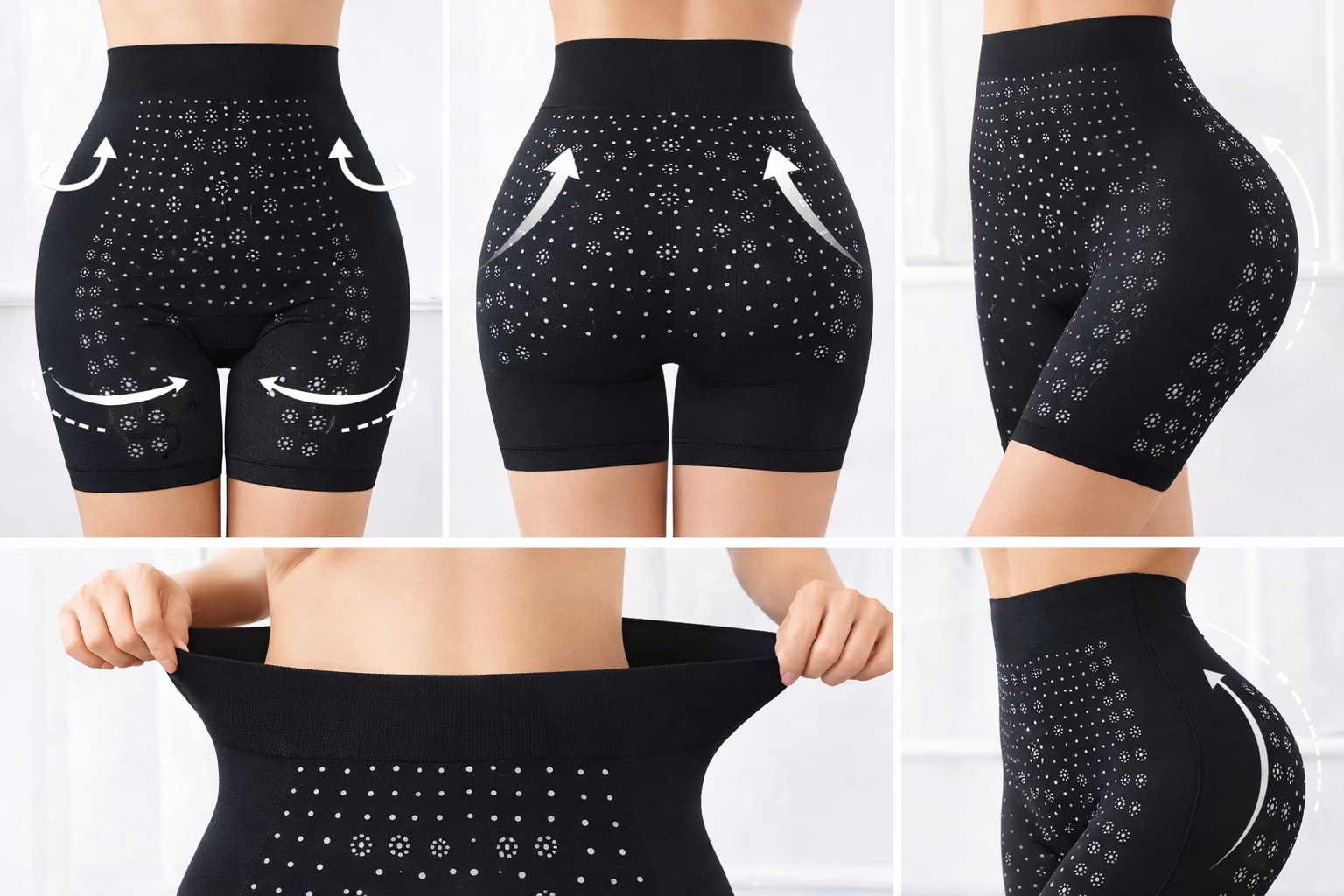 High-Waist Shaping Shorts – Comfortable & Invisible Under Clothes